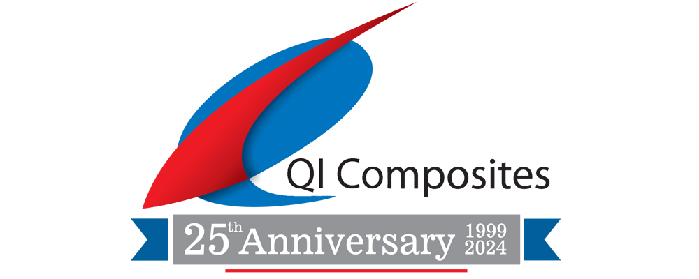 Logo QI Composites - 25th Anniversary